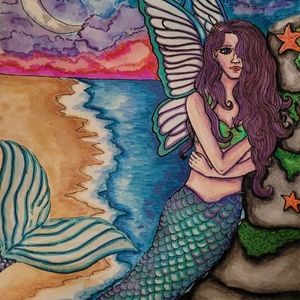 CUSTOM FOR JULI💕Paintings/Drawings/Custom Stuff💫🌛